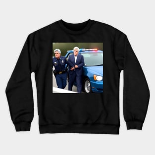 Jay Leno Arresting Jay Leno Crewneck Sweatshirt